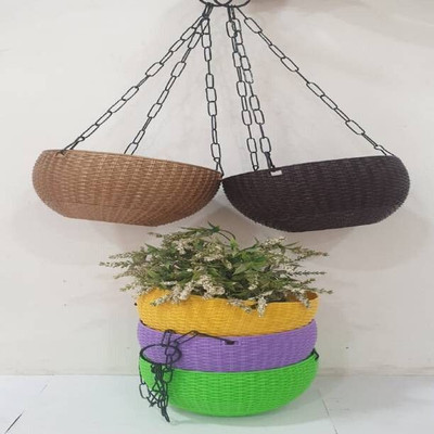 Funtastik Plant Container Set(Pack of 3, Plastic)