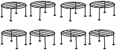 UMAIMA ENTERPRESEAS sarf stand Plant Container Set(Pack of 6, Metal)
