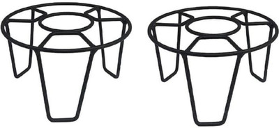 Vishal Creations Plant Container Set(Pack of 2, Metal)