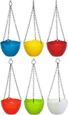 GreenStore Plastic Indoor Planter/Table top Planter/Plant Container/ Hanging Flower Pot 12 cm High Quality Flower Container Small Size 12 cm Flower Pot Plant Container Set (Pack of 6, Plastic) Plant Container Set(Pack of 6, Plastic) GreenStore Plastic Indoor Planter/Table top Planter/Plant Container/ Hanging Flower Pot 12 cm High Quality Flower Container Small Size 12 cm Flower Pot Plant Container Set (Pack of 6, Plastic) Plant Container Set(Pack of 6, Plastic)