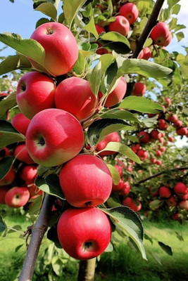 BREEZY BLOOMS Apple Plant(Hybrid, Pack of 1)