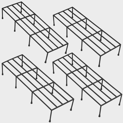 MB HUB MB HUB SET OF 4 PLANTER STAND Plant Container Set (Pack of 4, Metal) Plant Container Set(Pack of 4, Metal)