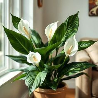MAITRA AND SONS Peace Lily Plant(Hybrid, Pack of 1)