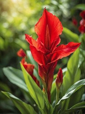 MAITRA AND SONS Canna Lily Plant(Hybrid, Pack of 1)