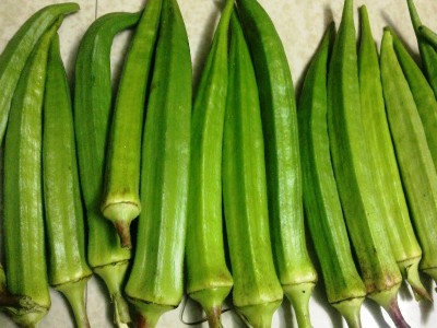 R-DRoz Bhindi Okra (Lady Finger) Premium Seeds - Pack of 25 Hybrid Seed(25 per packet)