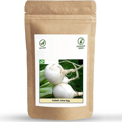 Biosnyg Turnip White Egg-[1000 Seeds] Seed(1000 per packet)