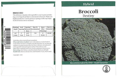 Biosnyg Destiny Broccoli - Hybrid-[250 Seeds] Seed(250 per packet)