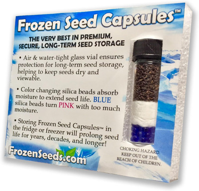 WILLVINE FROZEN SEED CAPSULES Emily Basil Seeds (Ocimum basilicum) -[2000 Seeds] Seed(2000 per packet)