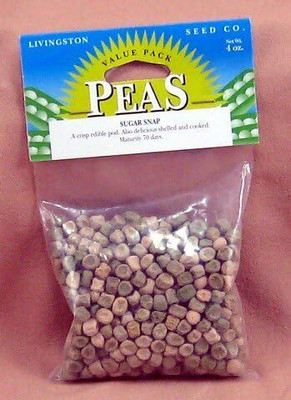 Qualtivate HUA-521 Super Sugar Snap Pea Seeds Seed(50 per packet)