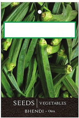 CYBEXIS Okra Hybrid Seeds800 Seeds Seed(800 per packet)