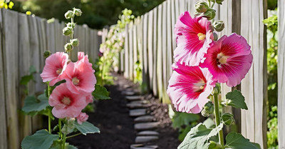 Lorvox Exotic holly hock Seed(30 per packet)