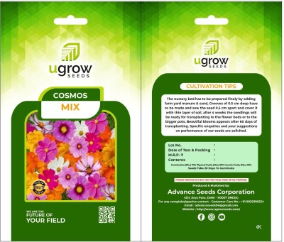 agri max gardens AGRIMAX GARDENS COSMOS FLOWERS COSMOS SEEDS COSMOS FLOWER MIX Seed(40 per packet)