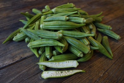 ActrovaX F1 Hybrid Organic Fresh Okra[250 Seeds] Seed(250 per packet)