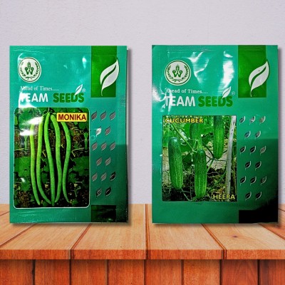 KRASHAK CUCUMBER & LONG MELON SEED, KHEERA KAKDI & TAR KAKDI Seed(2 per packet)