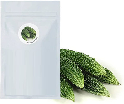 Qualtivate HYB-7A Hybrid Bitter Gourd (Karela) Seeds Seed(50 per packet)