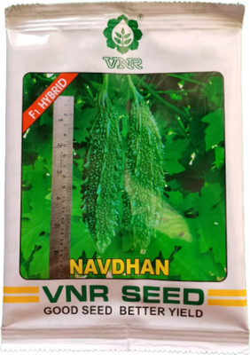 the green dotcom VNR Bitter gourd f1hybrid 10g Seed(50 per packet)