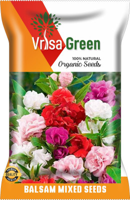 Vrisa Green BALSAM MIXED Seed(100 per packet)