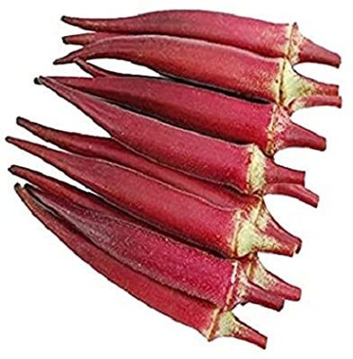 Aywal High Yield Red Lady Finger Hybrid F1 SUPREME Seed(900 per packet)