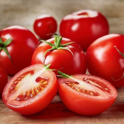 CYBEXIS Annual Non-GMO Heirloom Red Tomato Seeds 500 Seeds Seed(500 per packet)