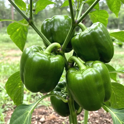 DEYS AGRO ™ capsicum seeds for home gardening Seed(54 per packet)