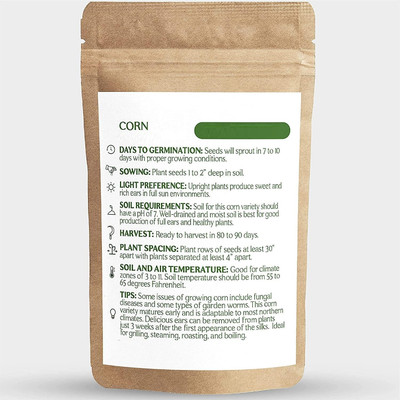 WILLVINE SCI -XII Sugar-75 Sweet Corn Seeds-[50g] Seed(200 per packet)