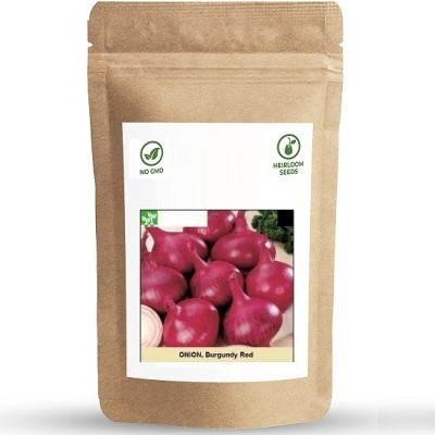 Biosnyg Red Burgundy Onion-[1000 Seeds] Seed(1000 per packet)