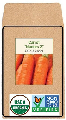 KNESSiN Carrot Nantes 2 Seed(2500 per packet)