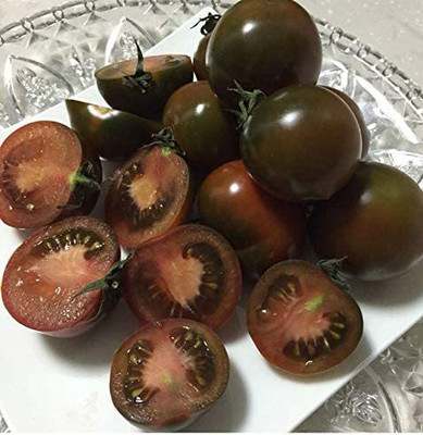 CYBEXIS Solanum lycopersicum Chocolate Cherry Tomato Seeds1000 Seeds Seed(1000 per packet)