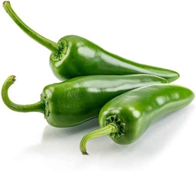 Arshiayat Bullet chilli seed hybrid hot green chilli 32 Seed(120 per packet)