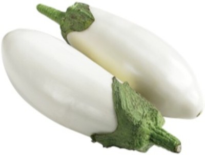 Avysa White Aubergine Eggplant/Brinjal Seed(50 per packet)