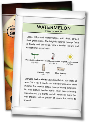 WILLVINE ® Watermelon Tender Sweet Seed(2500 per packet)
