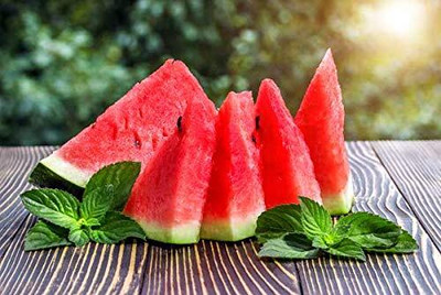 Qualtivate AXL-1AT Watermelon Red Flesh Seeds Seed(100 per packet)