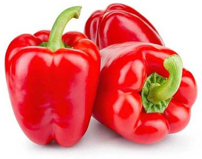 BHUSAN red capsicum vegetable hybrid seeds 1-packet Seed(20 per packet)