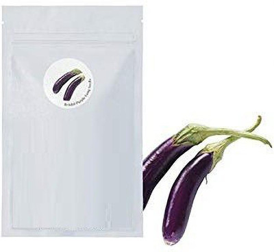 CYBEXIS XL-97 - Purple Brinjal Long Eggplant Aubergine - (1350 Seeds) Seed(1350 per packet)