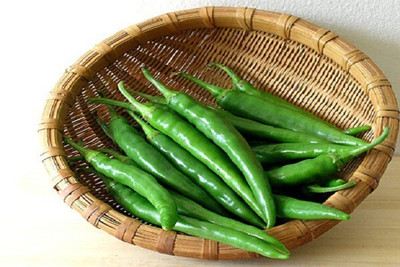 granthi Green Chilli(Hari Mirch) / हरी मिर्च Seed(800 per packet)