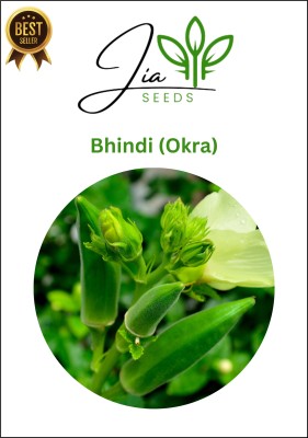 JIA Okra, Bhindi, Ladies Finger Seed(100 per packet)