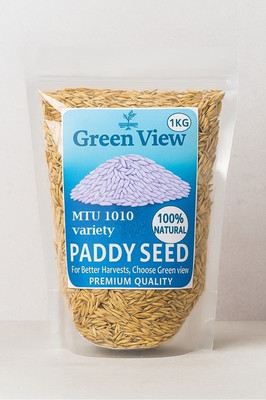 Green view Miniket Rice MTU 1010 Variety Seeds Seed(1 per packet)