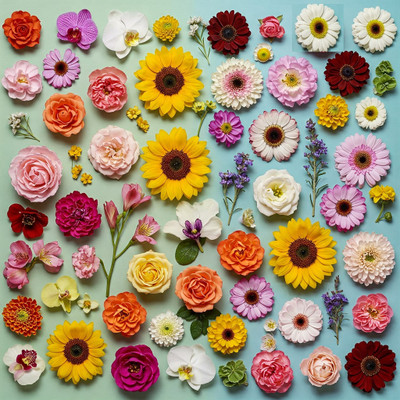 FLARE SEEDS Combo of 40 Variety Mixed Seeds for Gardening Seed(40 per packet)