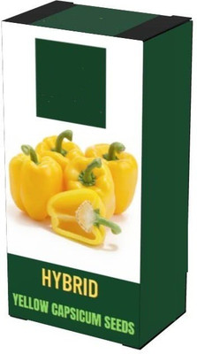 VibeX ® XXL-282 F1 Capsicum Yellow Hybrid Seeds Seed(200 per packet)