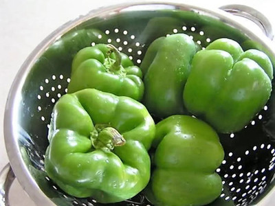 VASUDHA Sweet Green WONDER Bell PEPPER Capsicum Seed(1000 per packet)