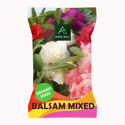 AGRO MILL BALSAM MULTIFLORA MIXED PREMIUM QUALITY FLOWER Seed(30 per packet)