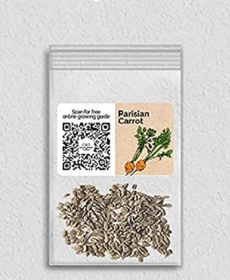 WILLVINE Non-GMO F1 HybridParisian Carrot-2500 Seeds Seed(2500 per packet)