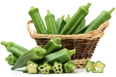 Aywal Okra seeds White okra Heirloom F1 Hybrid variety Seed(950 per packet)