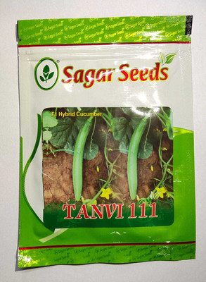 the green dotcom TANVI 111 F-1 HYBRID CUCUMBER SEEDS Seed(105 per packet)