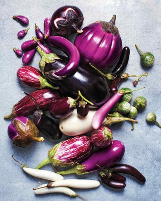Biosnyg Organic Colourful Brinjal Mixed Colours & Sizes Many Varieties ( Seeds) Seed(1000 per packet)