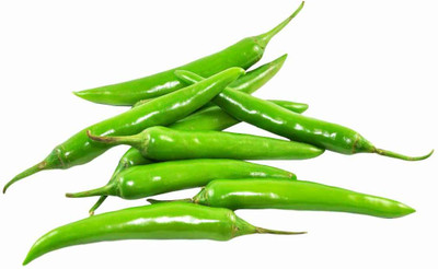 granthi हरी मिर्च Green Chillies High Quality Seed(2500 per packet)