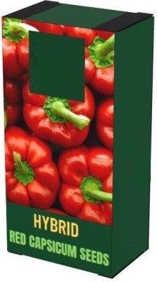 VibeX GBPUT-78 - Capsicum/bellpepper Red Wonder - (450 Seeds) Seed(450 per packet)