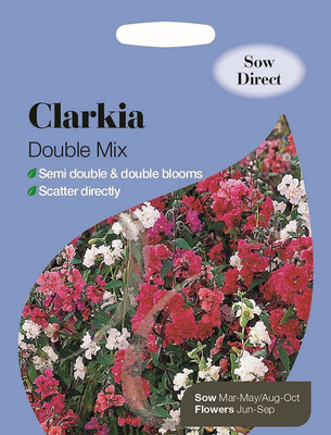 CYBEXIS F1 Hybrid Clarkia Double Mix Seed(1 g)