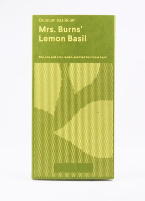 VibeX ® VXI-9 Lemon Basil 'Mrs. Burns' Seed(1000 per packet)