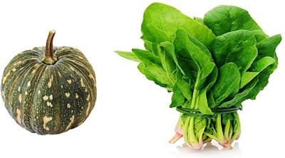 CYBEXIS Combo of Palak and Pumpkin Seeds Seed(10 g)